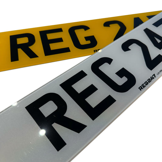 2-D Printed Premium Acrylic Plates (Pair)