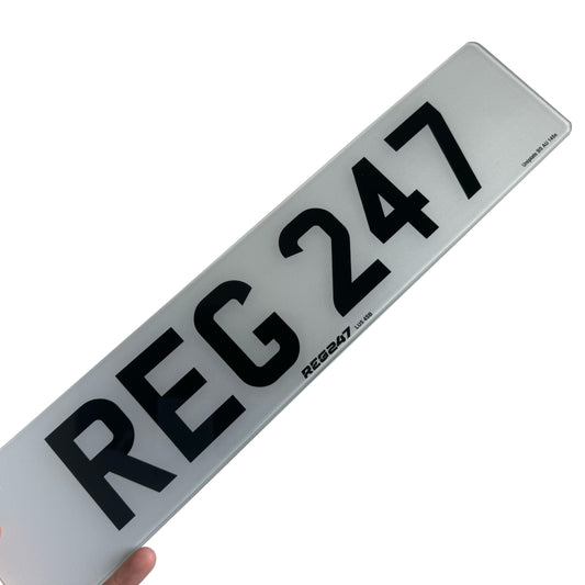 Front Number Plate (Single)