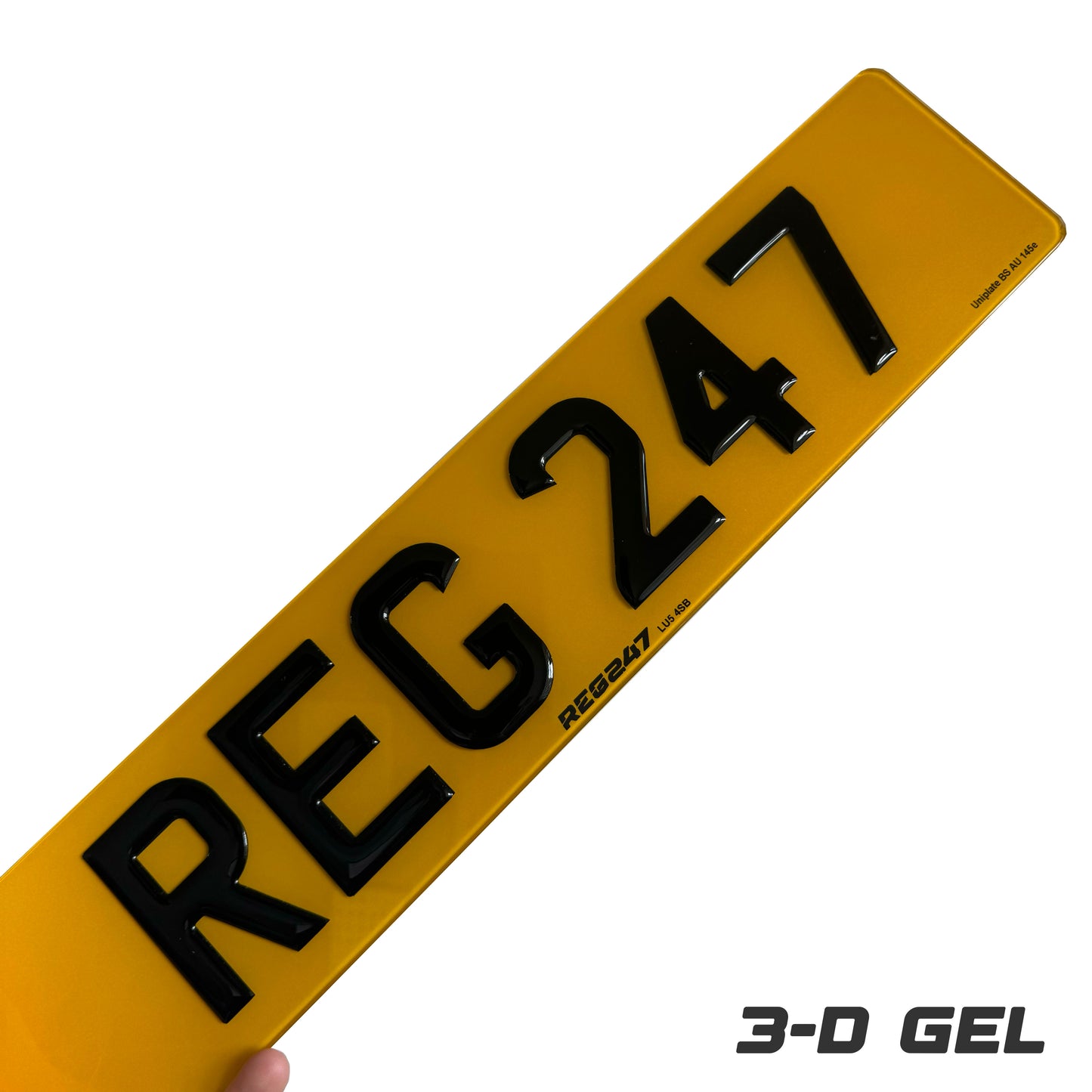 3-D GEL Raised Plates (Pair)